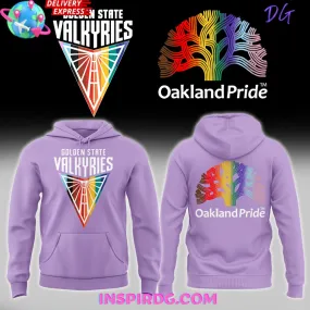 -Golden State Valkyries Oakland Pride 2024 Purple Hoodie