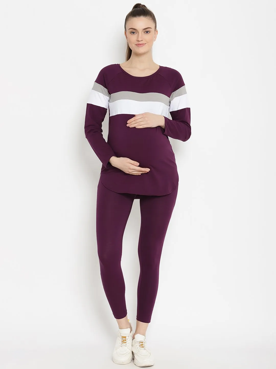 2pc. Maternity Leggings Set