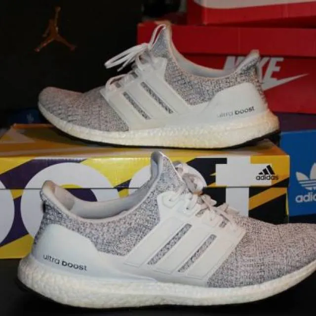 adidas Ultra Boost Sneakers 4.0 Non Dye Cloud White F361...