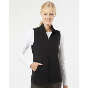 Adidas Women's Textured Full-Zip Vest