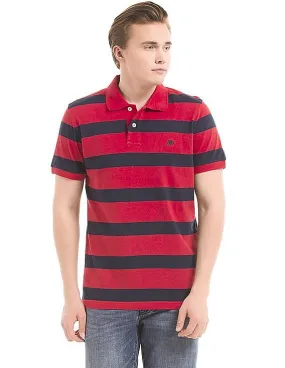 Aeropostale Striped Slim Fit Polo Shirt