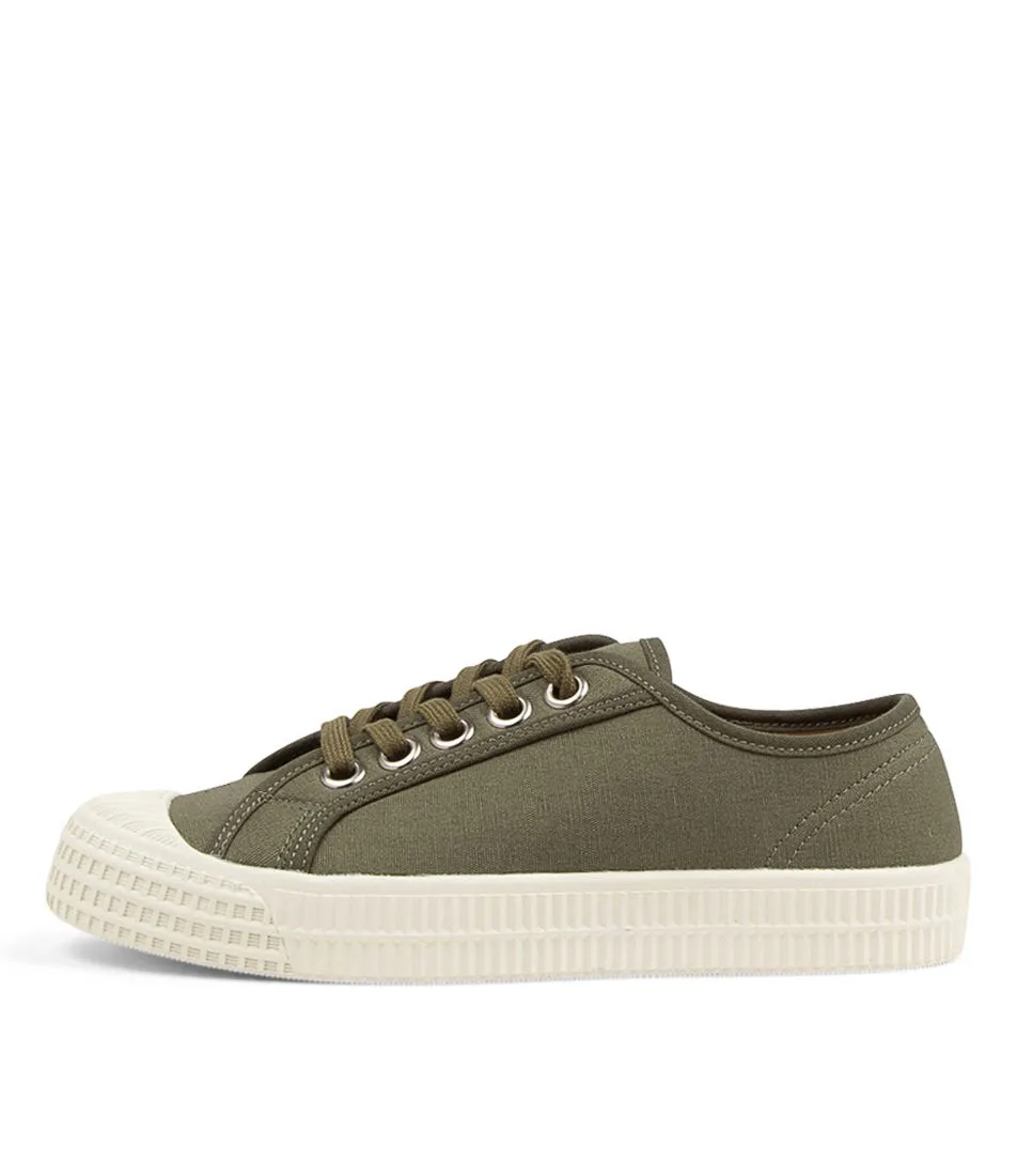 ALFIE & EVIE Dolce Army Canvas Sneakers