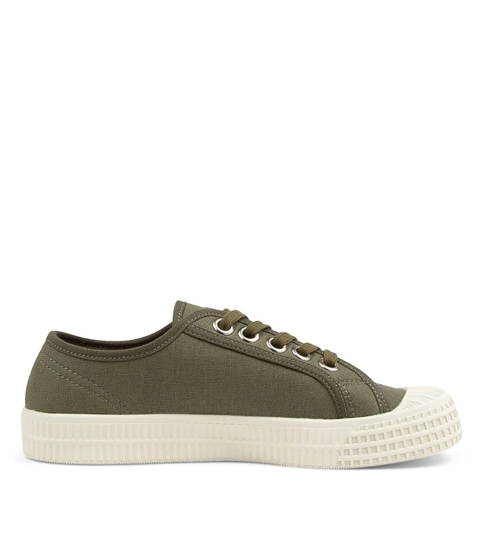 ALFIE & EVIE Dolce Army Canvas Sneakers