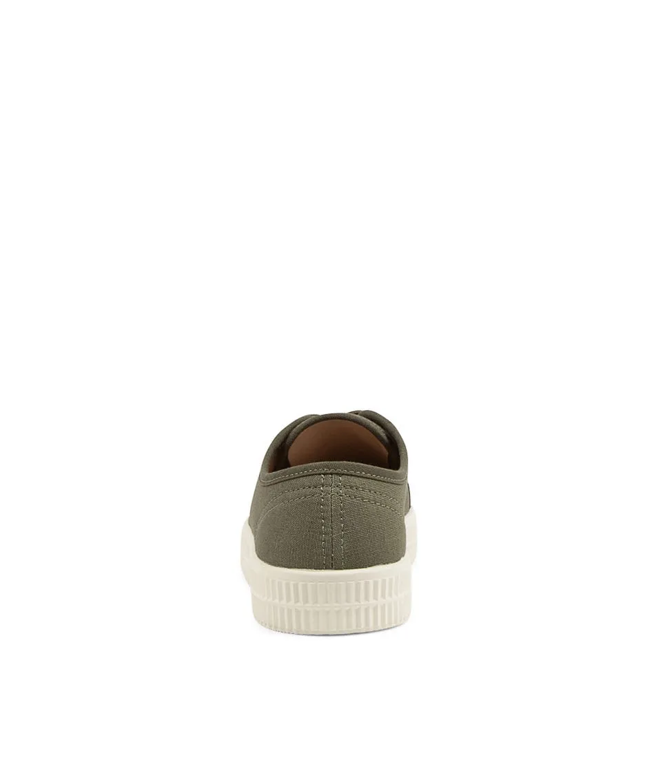 ALFIE & EVIE Dolce Army Canvas Sneakers