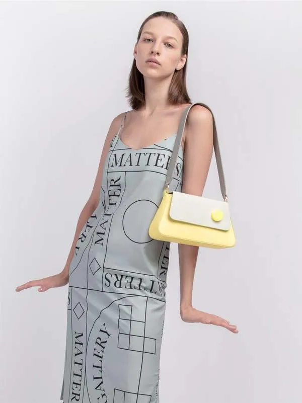 Alice Flap Shoulder Bag - Lemon Sorbet