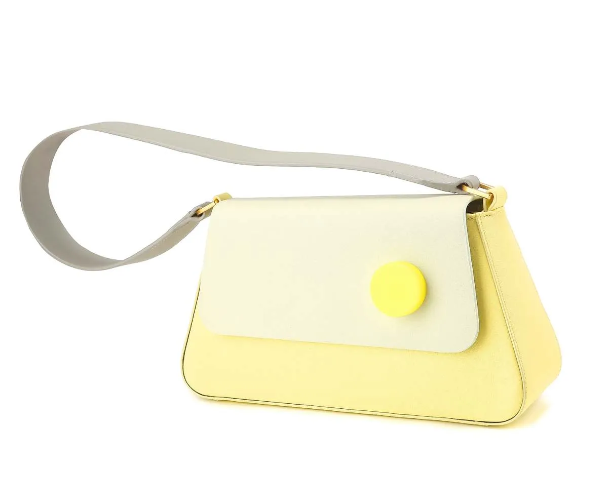 Alice Flap Shoulder Bag - Lemon Sorbet