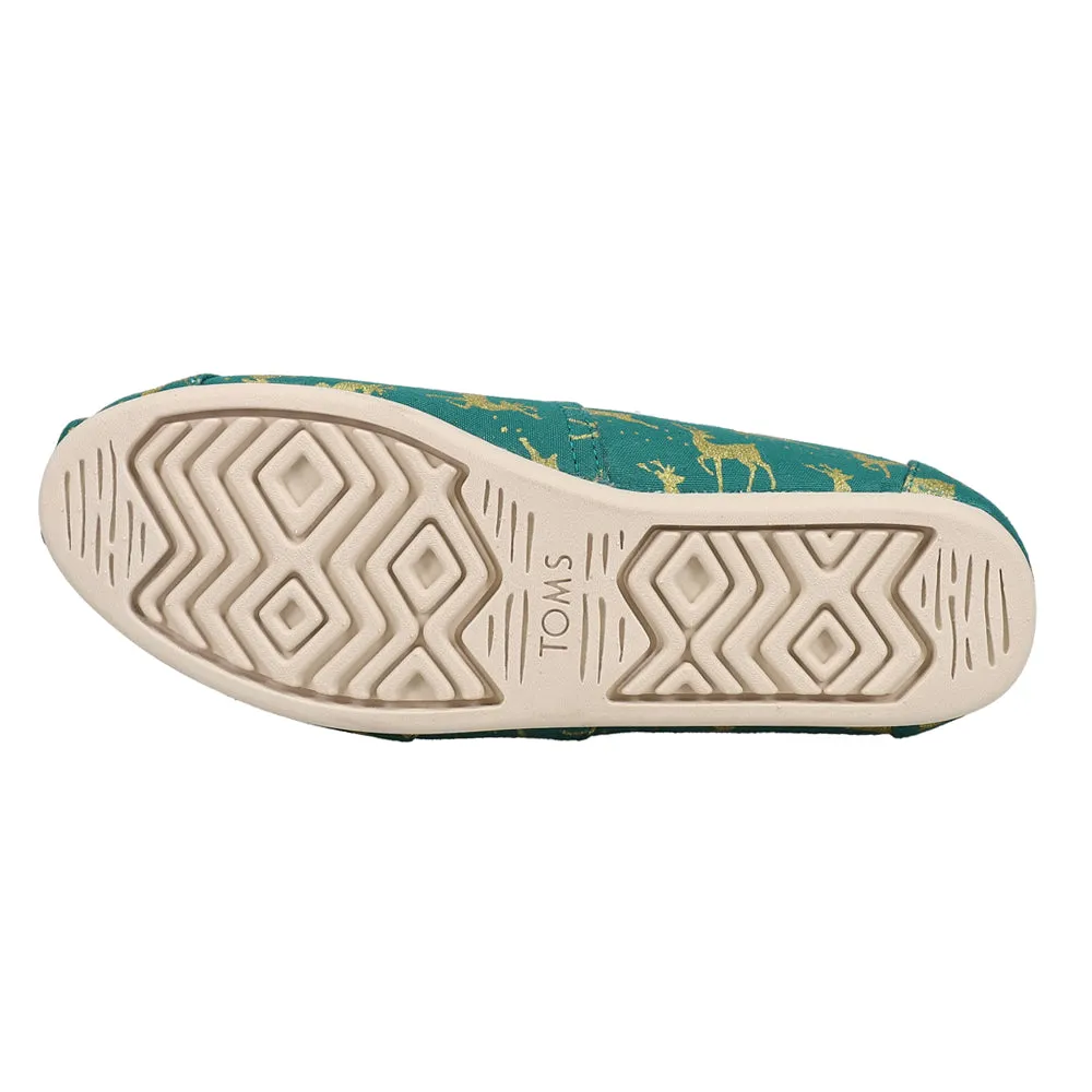 Alpargata Graphic Cozy Slip On Flats