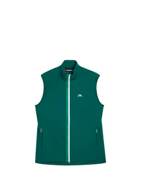 Ash Light Packable Vest / Rain Forest