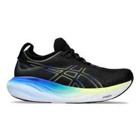 Asics Gel Nimbus 25 - Black - Glow Yellow