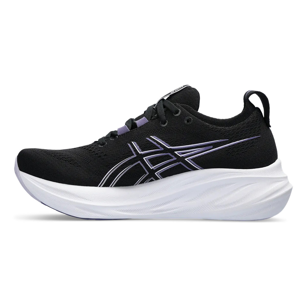 Asics Gel Nimbus 26 - Black - Dusty Purple