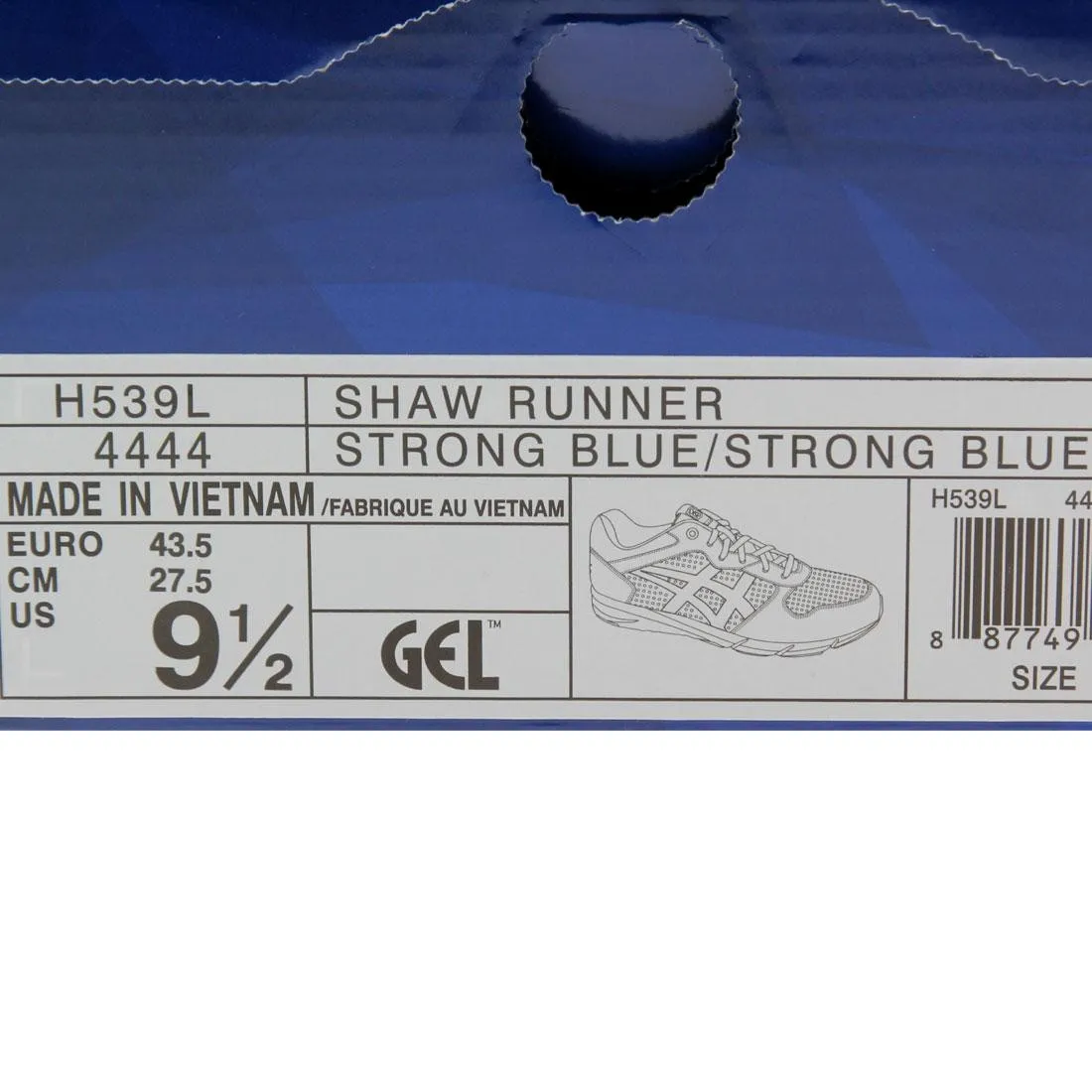 Asics Tiger Men Shaw Runner (blue / strong blue)