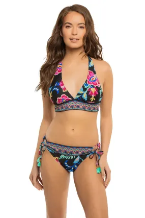 Banded Halter Bikini Top