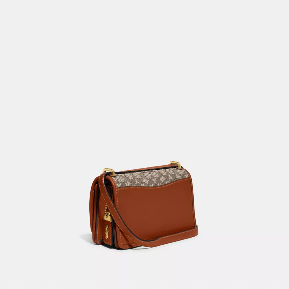 BANDIT SHOULDER BAG IN SIGNATURE TEXTILE JACQUARD