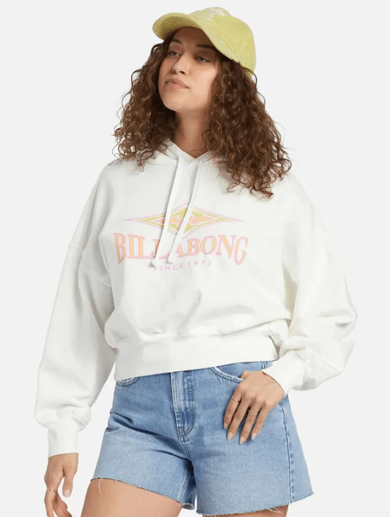 Billabong All Time Fleece Sweatshirt in Salt Crystal