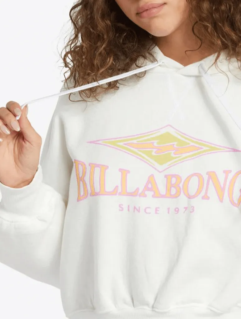 Billabong All Time Fleece Sweatshirt in Salt Crystal