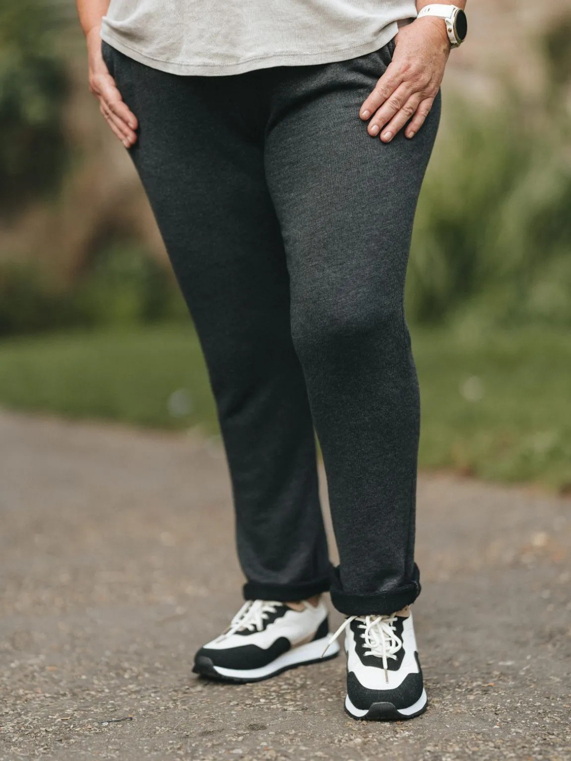 Black Aurora Joggers