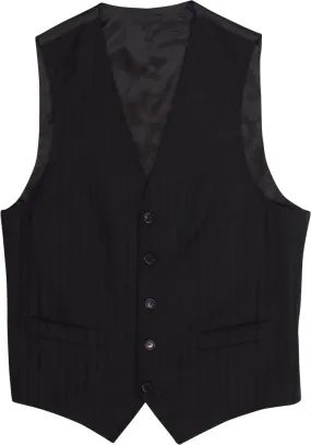 Black Sleeveless Vest by Dolce & Gabbana | ThriftTale