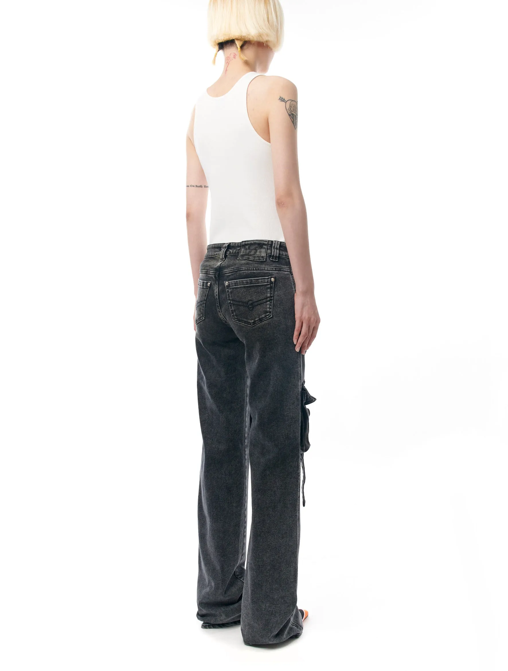 Blumarine Cargo Denim Jeans