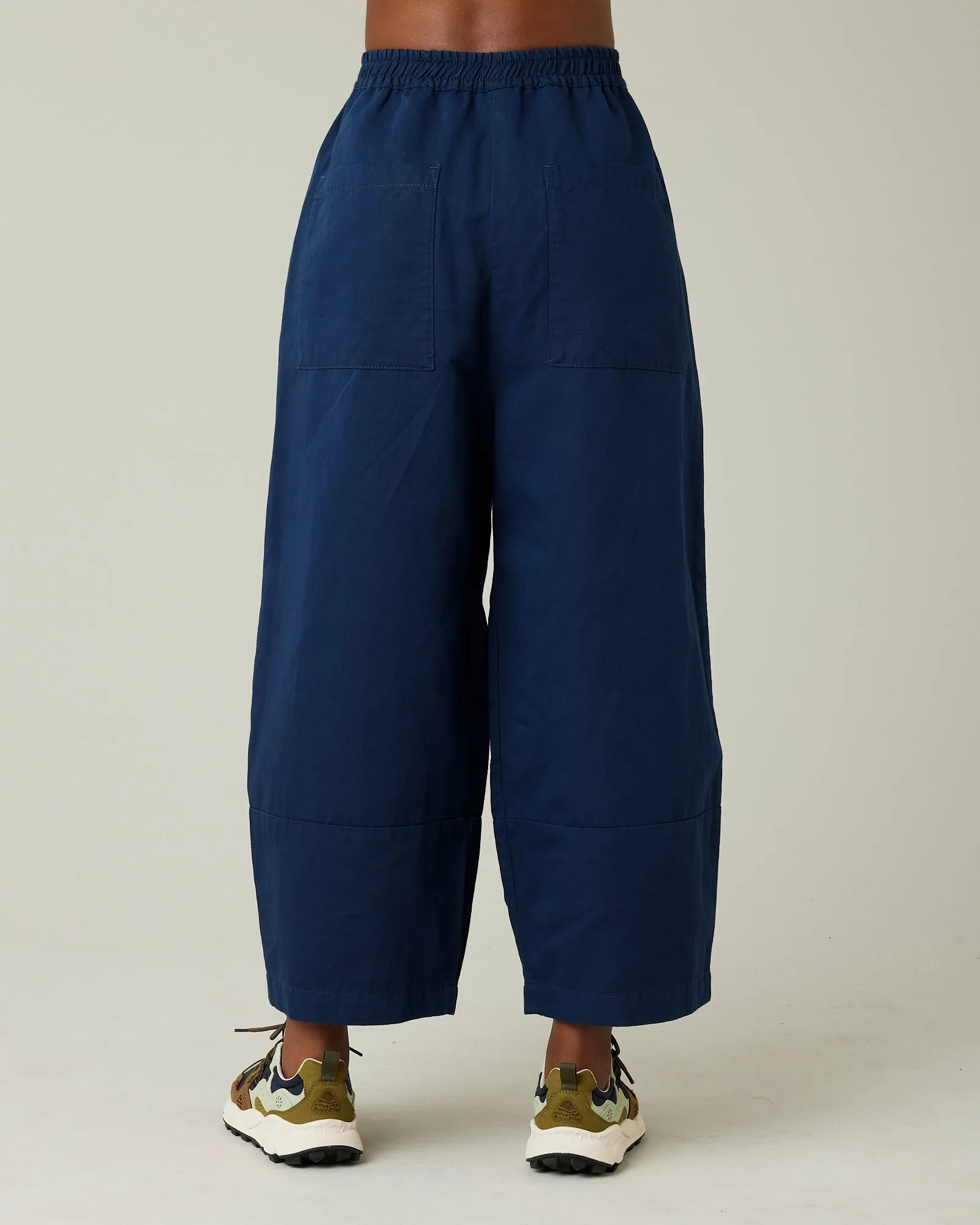 Bobbi Navy Twill Trousers