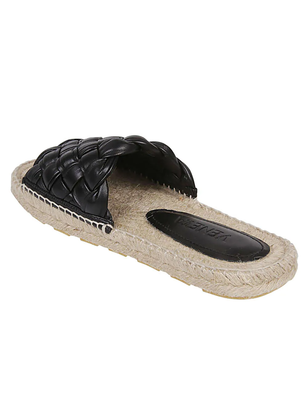 Bottega Veneta    Bottega Veneta Jack Leather Flat Sandals