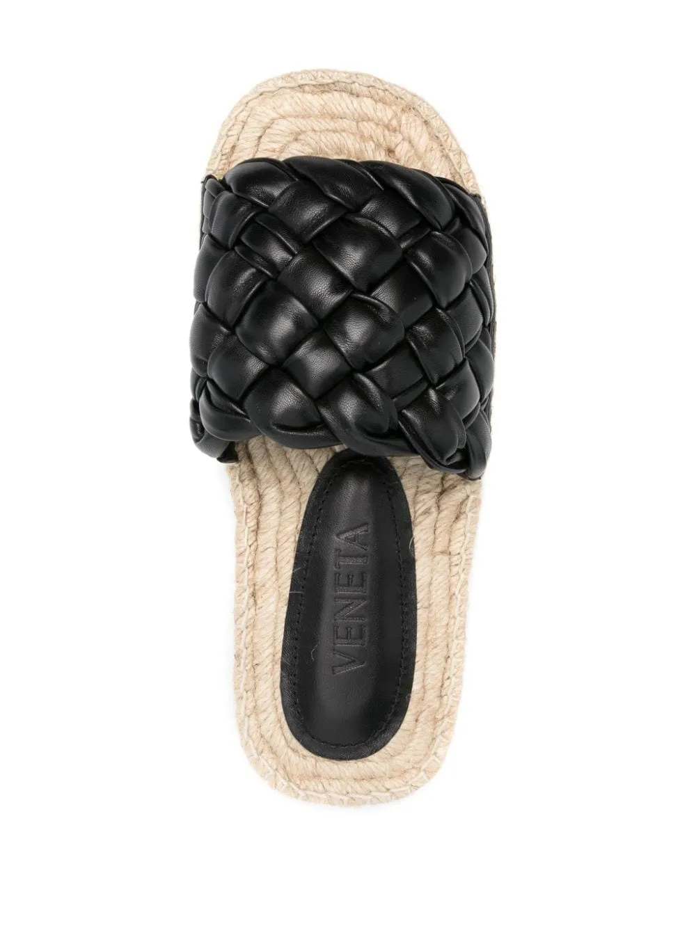 Bottega Veneta    Bottega Veneta Jack Leather Flat Sandals