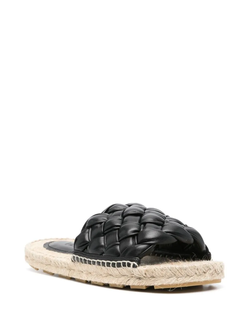 Bottega Veneta    Bottega Veneta Jack Leather Flat Sandals