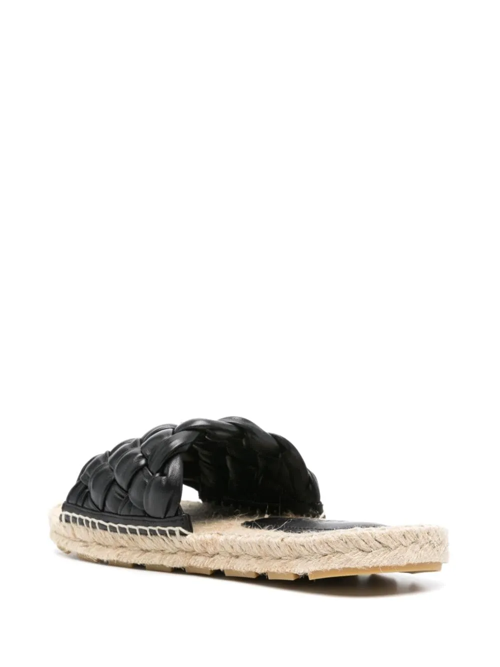 Bottega Veneta    Bottega Veneta Jack Leather Flat Sandals