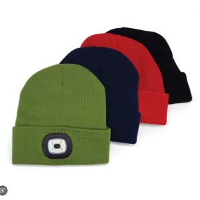 BrightSide Beanie w/LED Rechargeable Hat