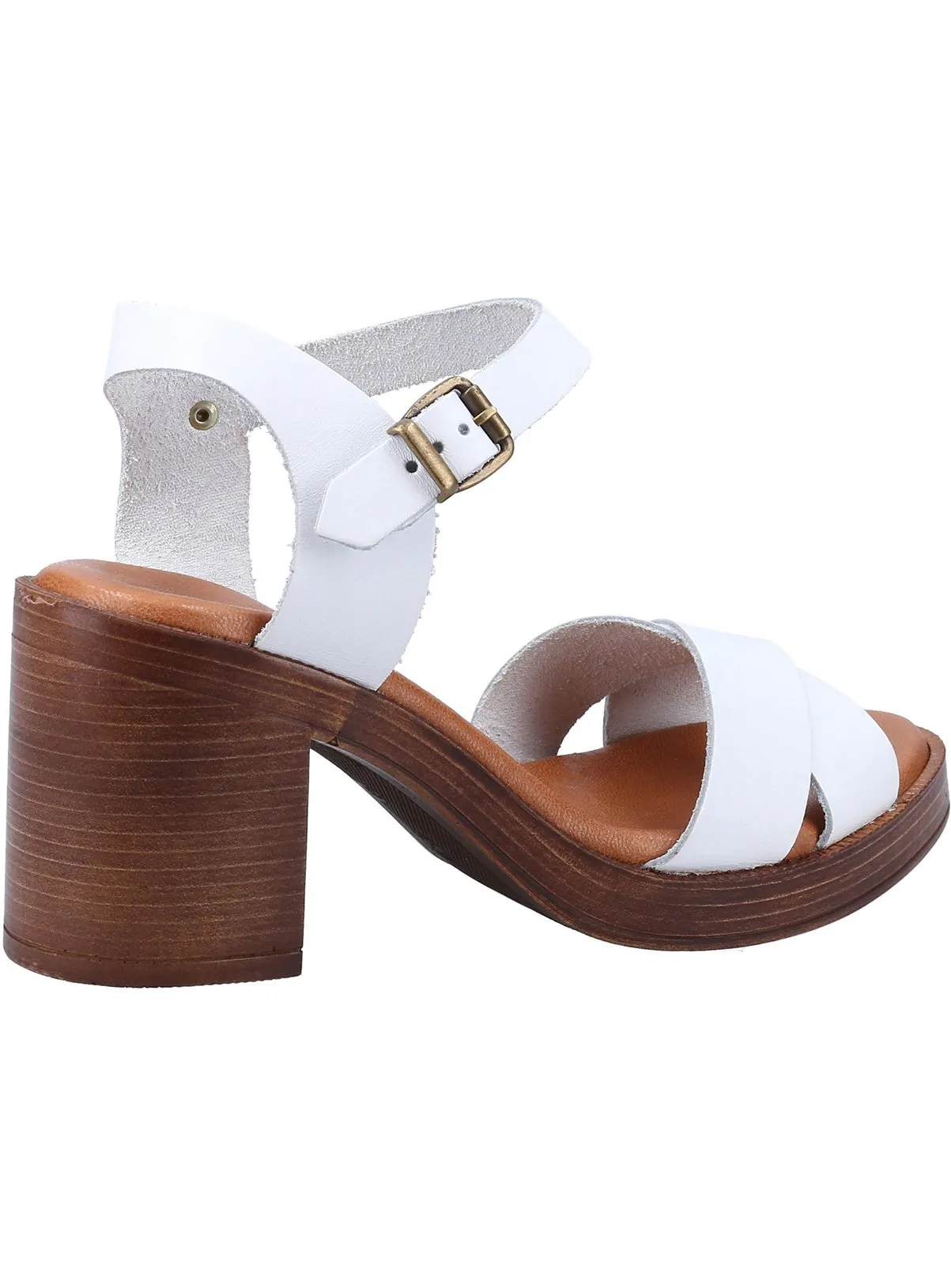 Buy HUSH PUPPIES Georgia Sandal White 7 | Sandals | Tu