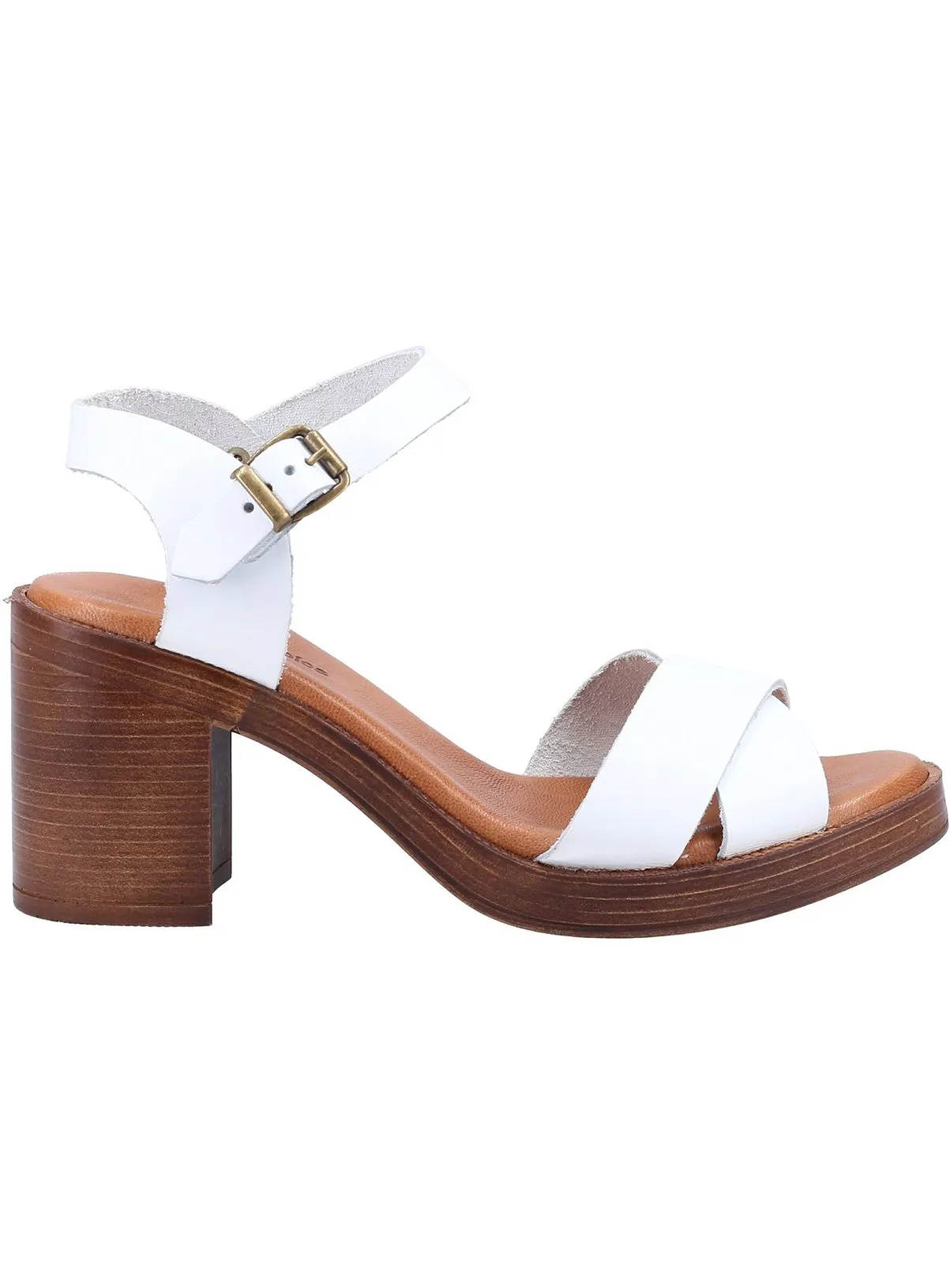 Buy HUSH PUPPIES Georgia Sandal White 7 | Sandals | Tu