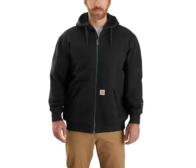 Carhartt Rain Defender Loose Fit Midweight Thermal-lined Full-zip Hooded Sweatshirt