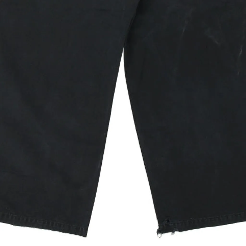 Carhartt Trousers - 34W 26L Black Cotton