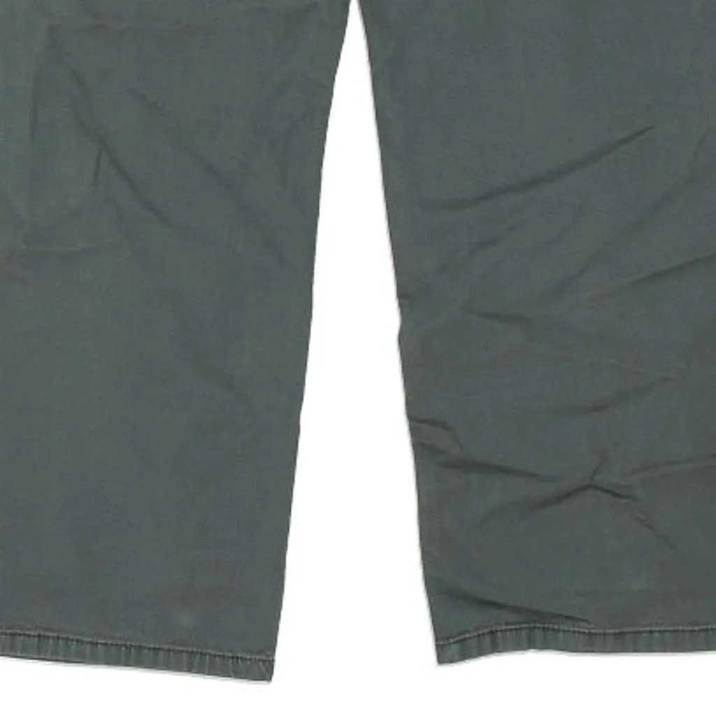 Carhartt Trousers - 35W 30L Grey Cotton