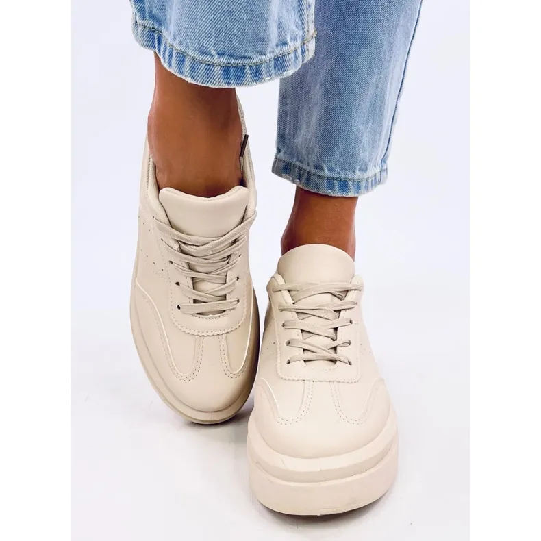 Cassual Rune Beige Trainers