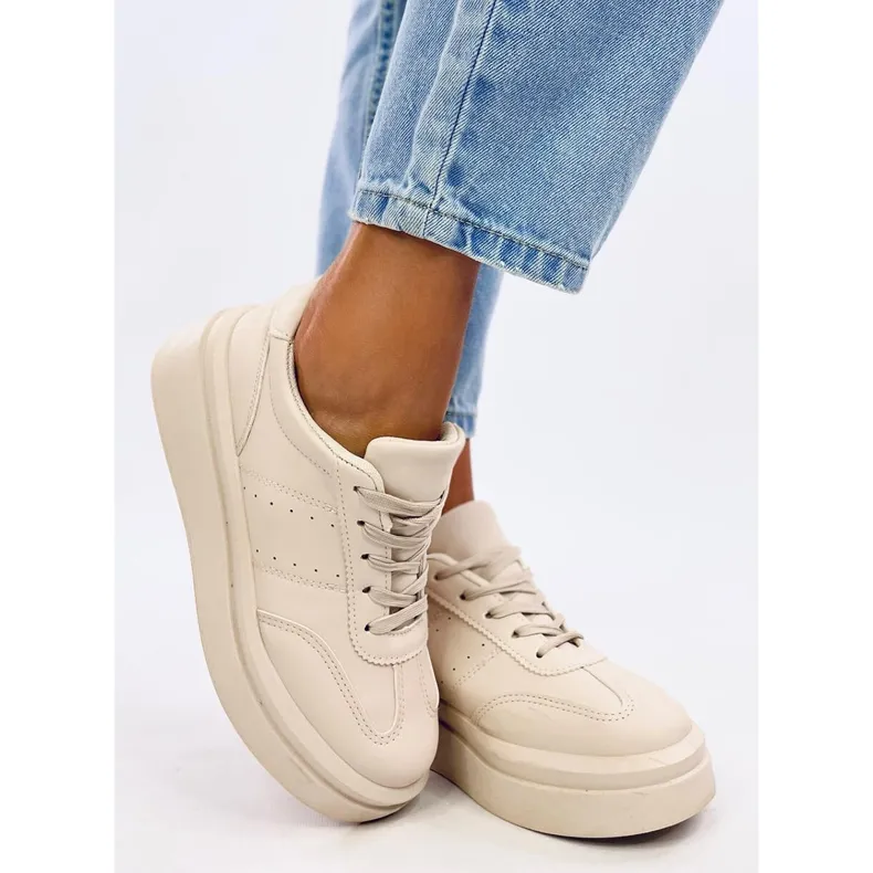 Cassual Rune Beige Trainers