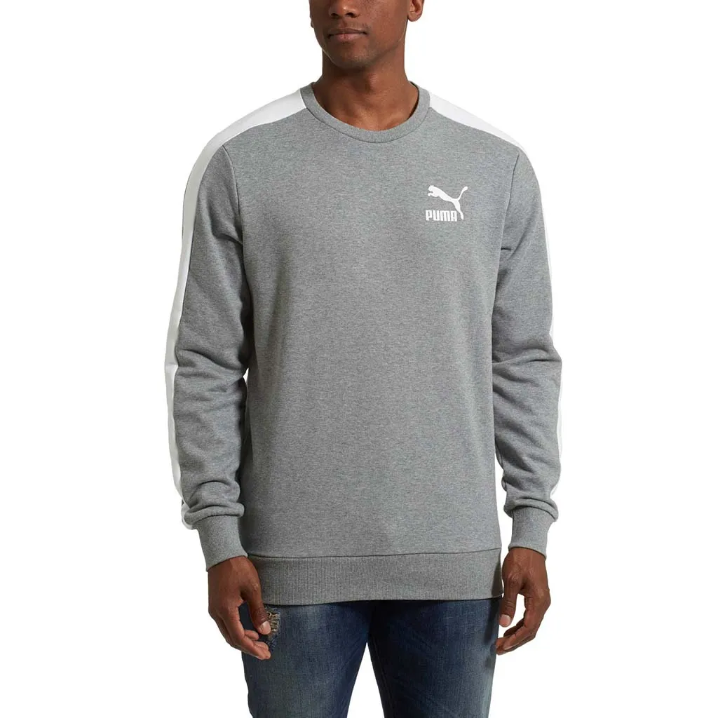 Chandail en molleton Puma Classic T7 Logo Crew pour homme