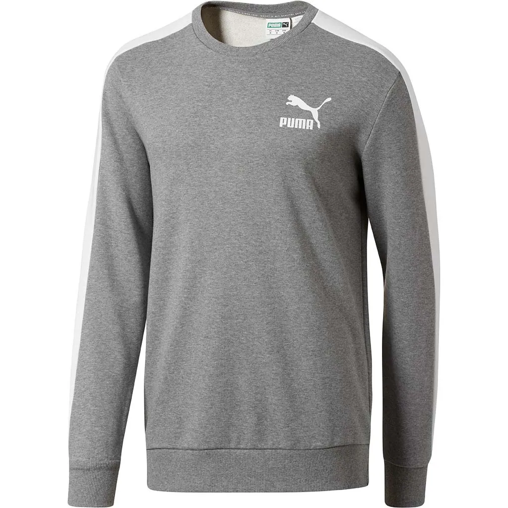 Chandail en molleton Puma Classic T7 Logo Crew pour homme