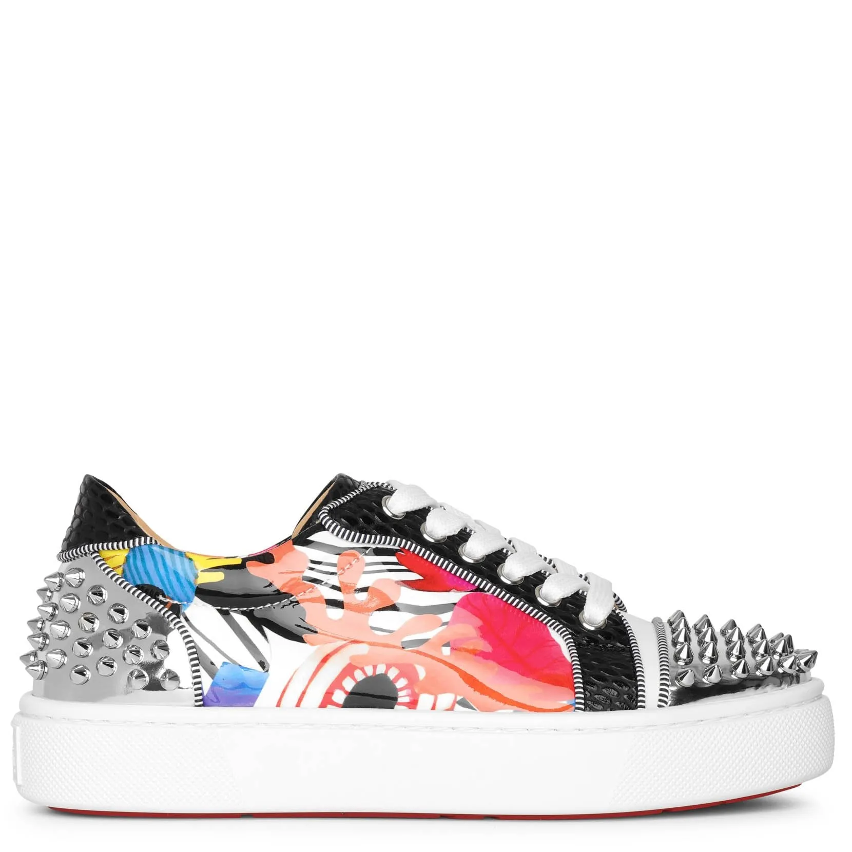 Christian Louboutin Vierissima 2 Orlato flat patent sapeur sneakers