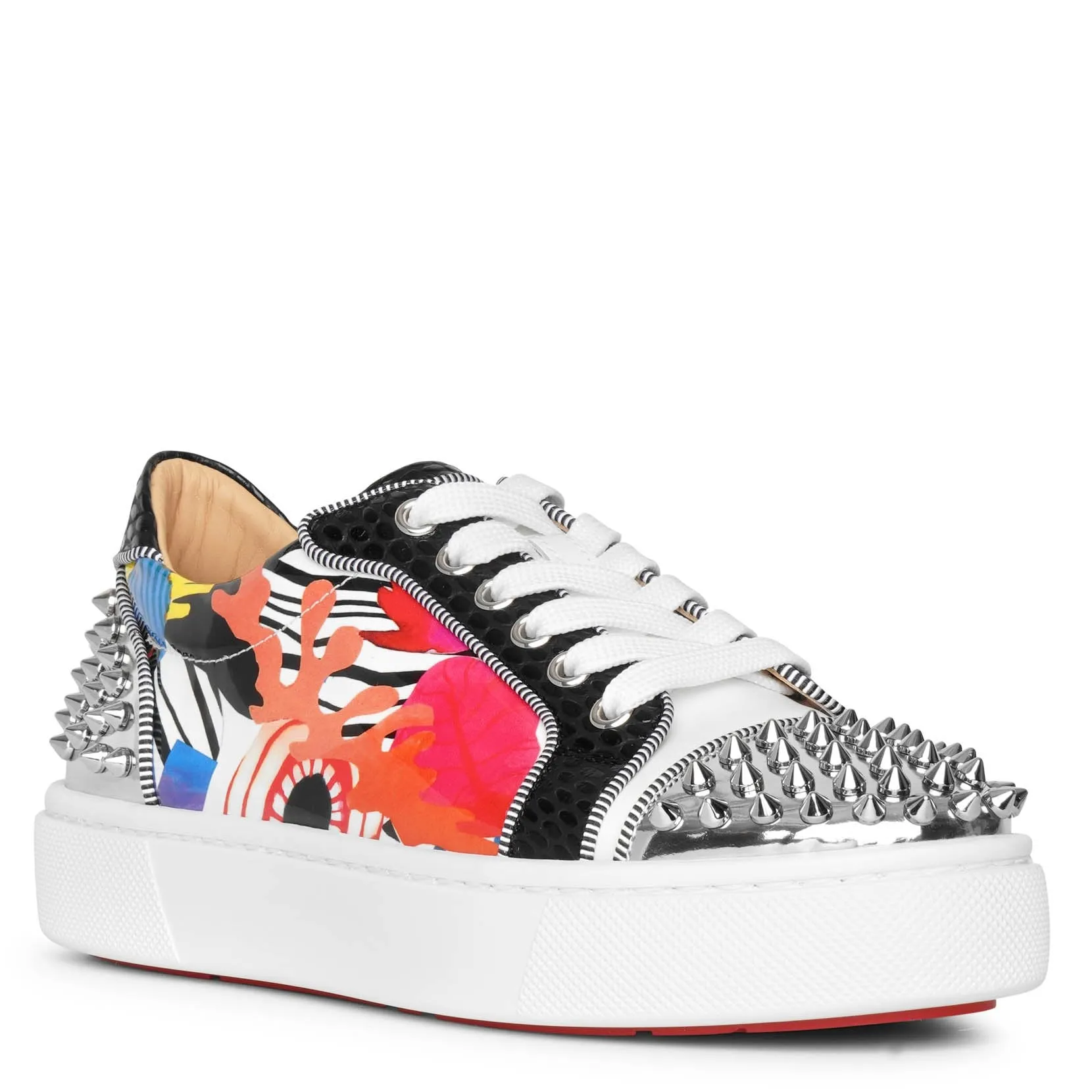 Christian Louboutin Vierissima 2 Orlato flat patent sapeur sneakers