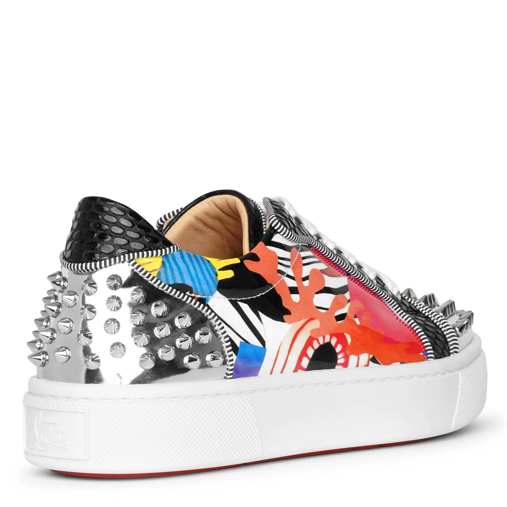 Christian Louboutin Vierissima 2 Orlato flat patent sapeur sneakers