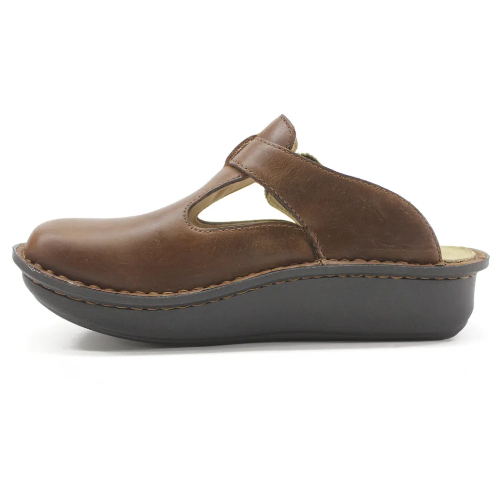 Classic Leather Women's Slip-on Shoes