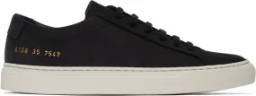 Common Projects Black Achilles Low Sneakers