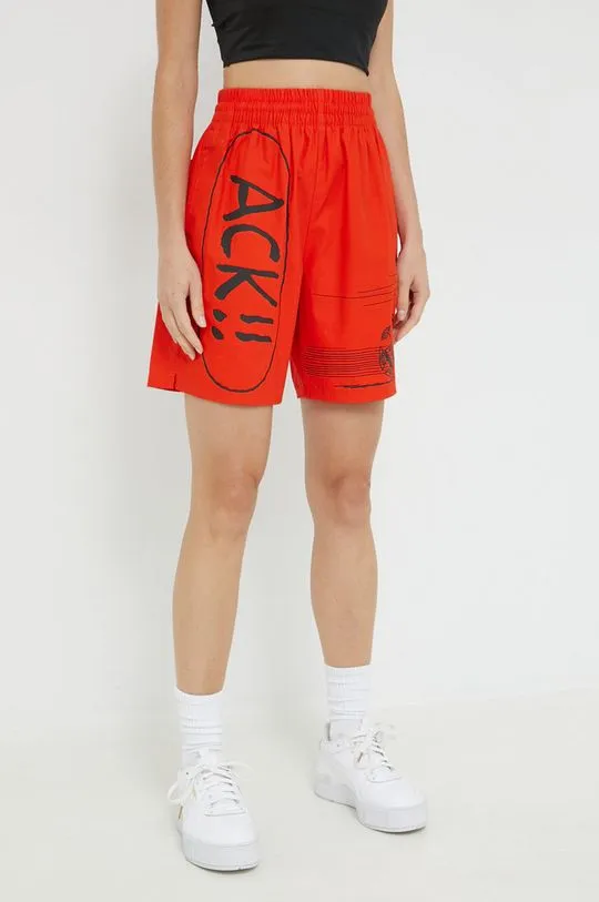 Converse cotton shorts red color