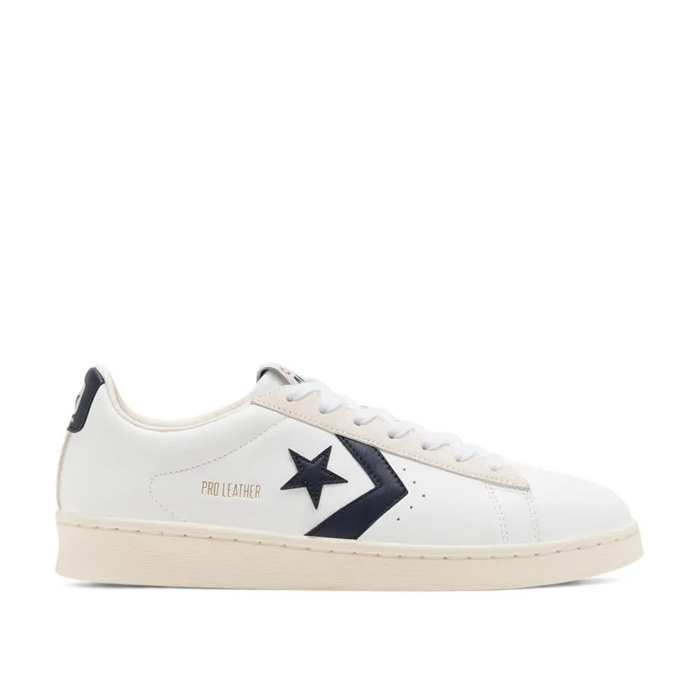 Converse Pro Leather Low Top (White / Navy)