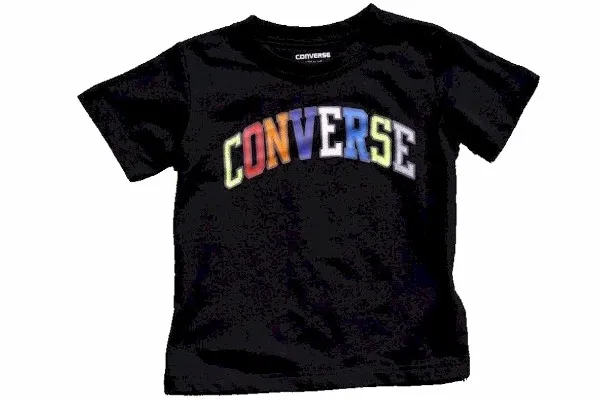 Converse Youth Boy's Colorful Logo Short Sleeve T-Shirt