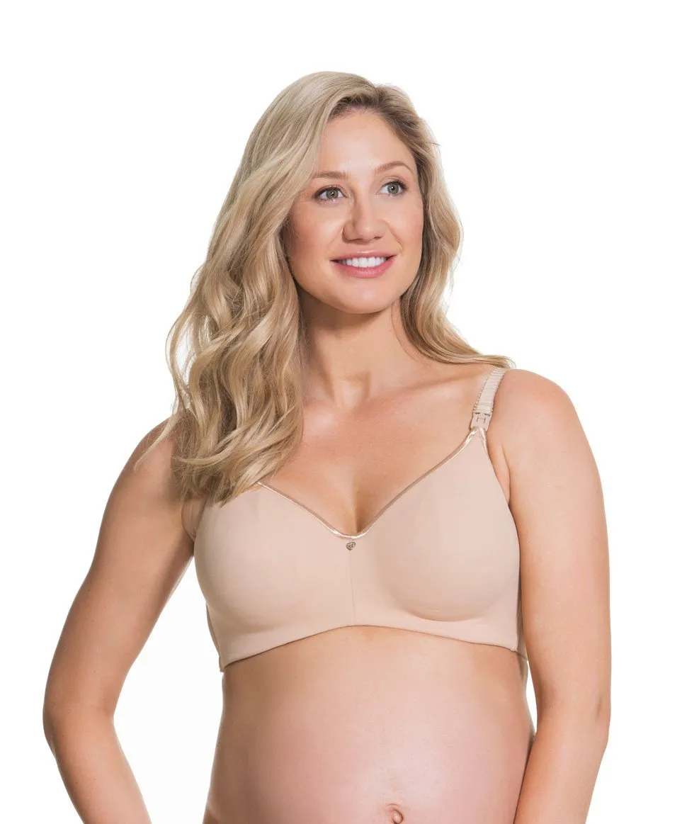 Croissant Maternity & Nursing Bra - Nude