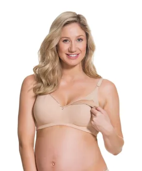 Croissant Maternity & Nursing Bra - Nude