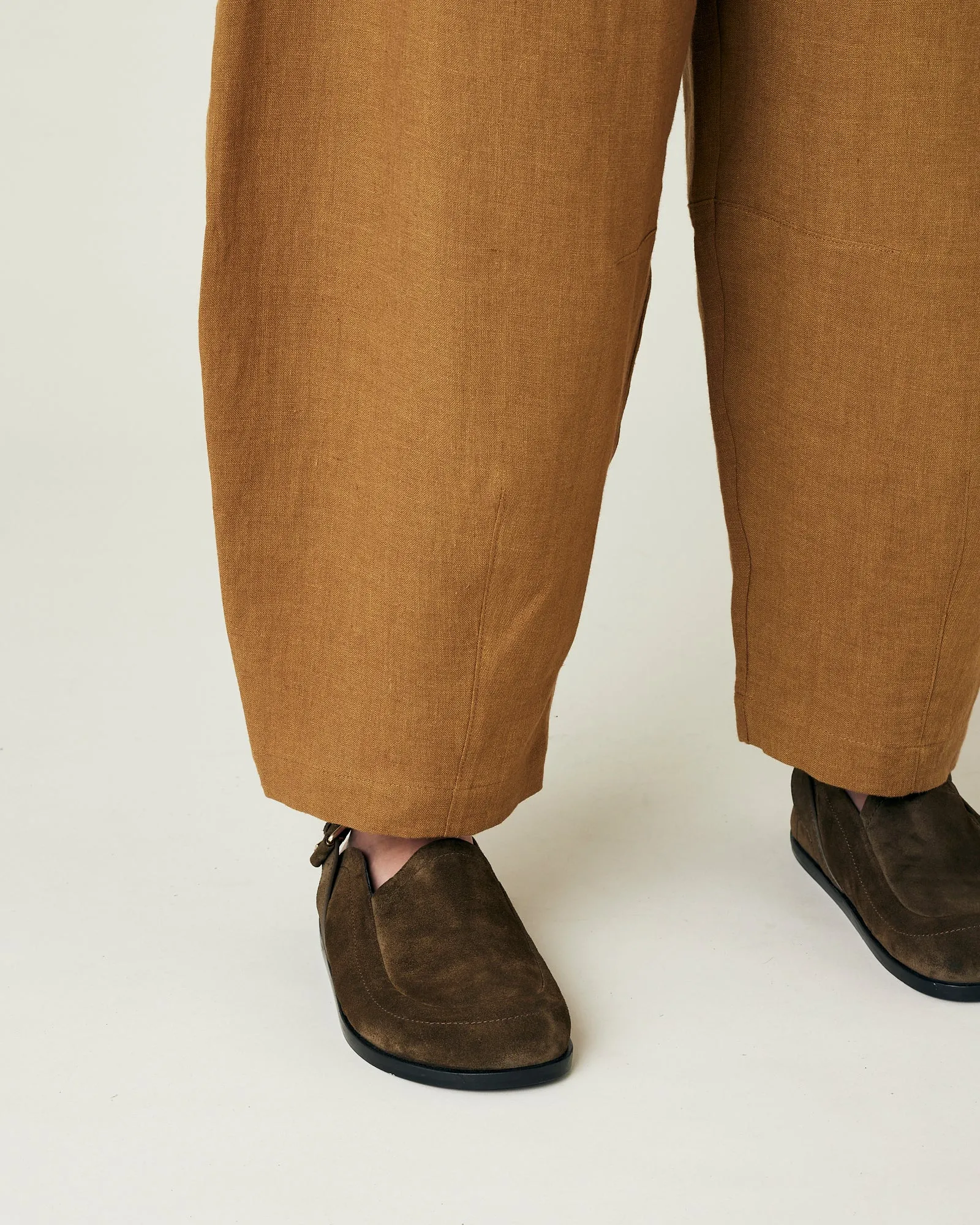 Daisy Bronze Linen Trousers