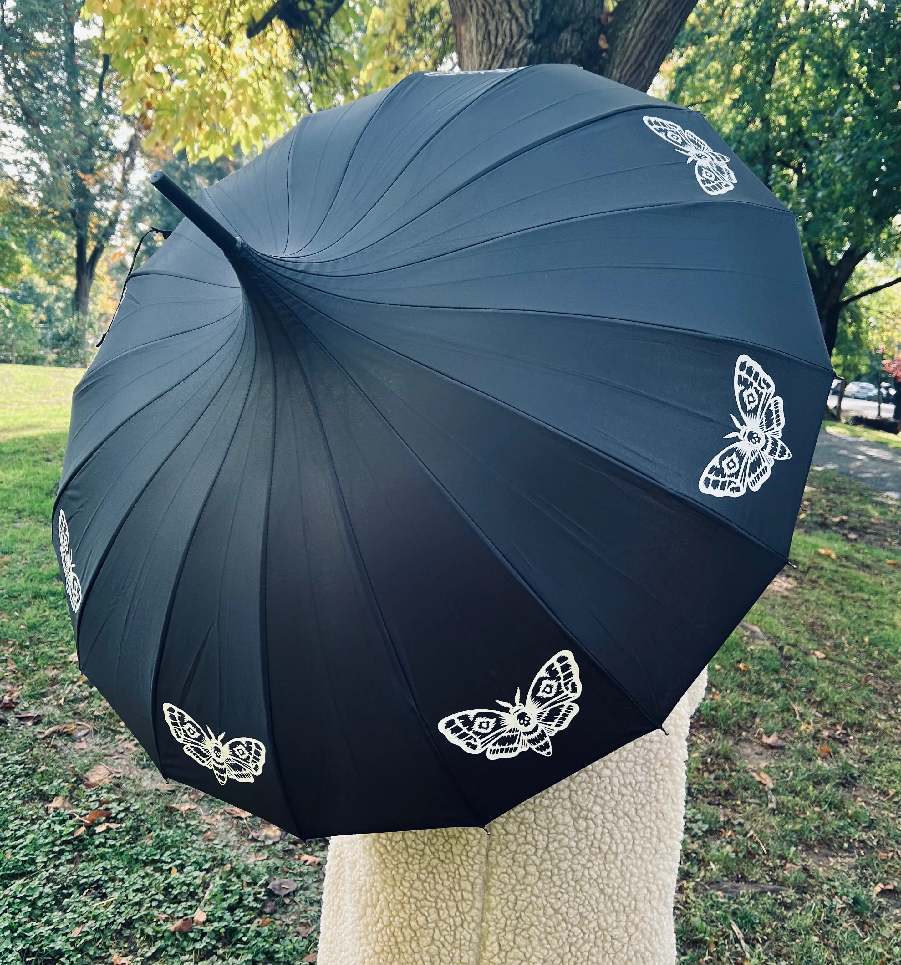 Death Moth Umbrella