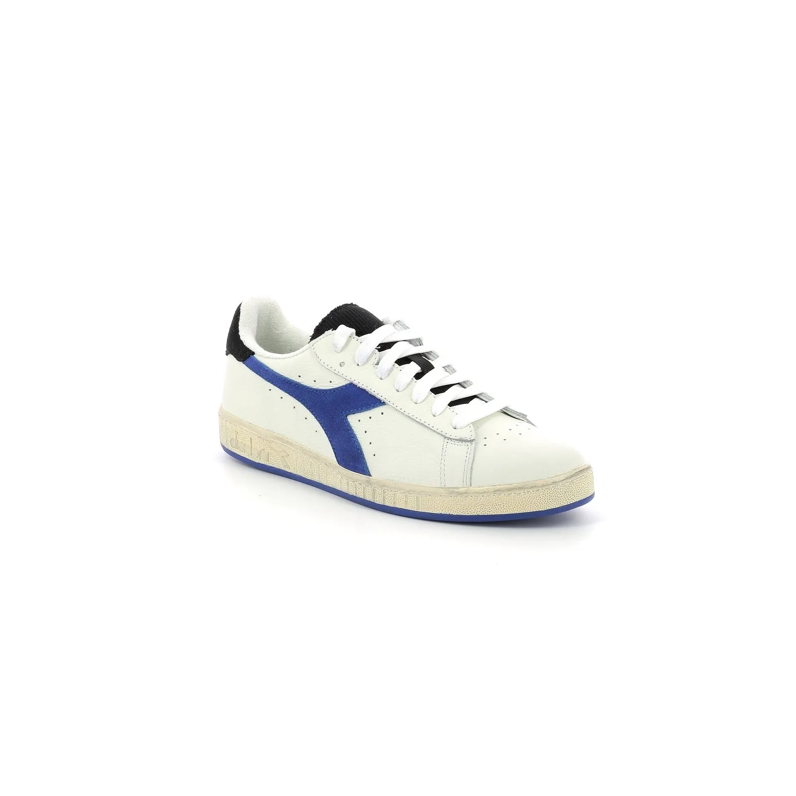 Diadora - Sneakers Game L Low Icon - White/Amparo Blue/Orangea - Mixte